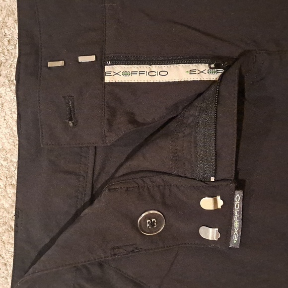 Exofficio Travel Skirt, black, size 8 - Picture 3 of 8